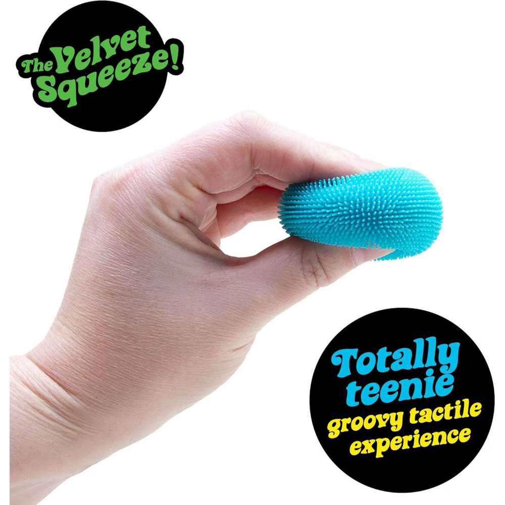 Schylling NeeDoh Teenie Fuzz Ball 3-pack Squishy Sensory Fidget Stress Toy New - Picture 4 of 7